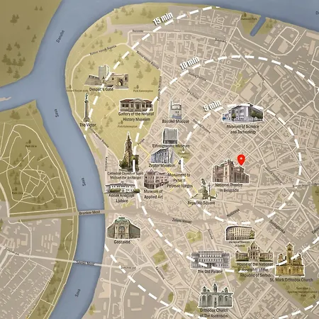 Scadarlija Vintage Old Town Renovated * Βελιγράδι